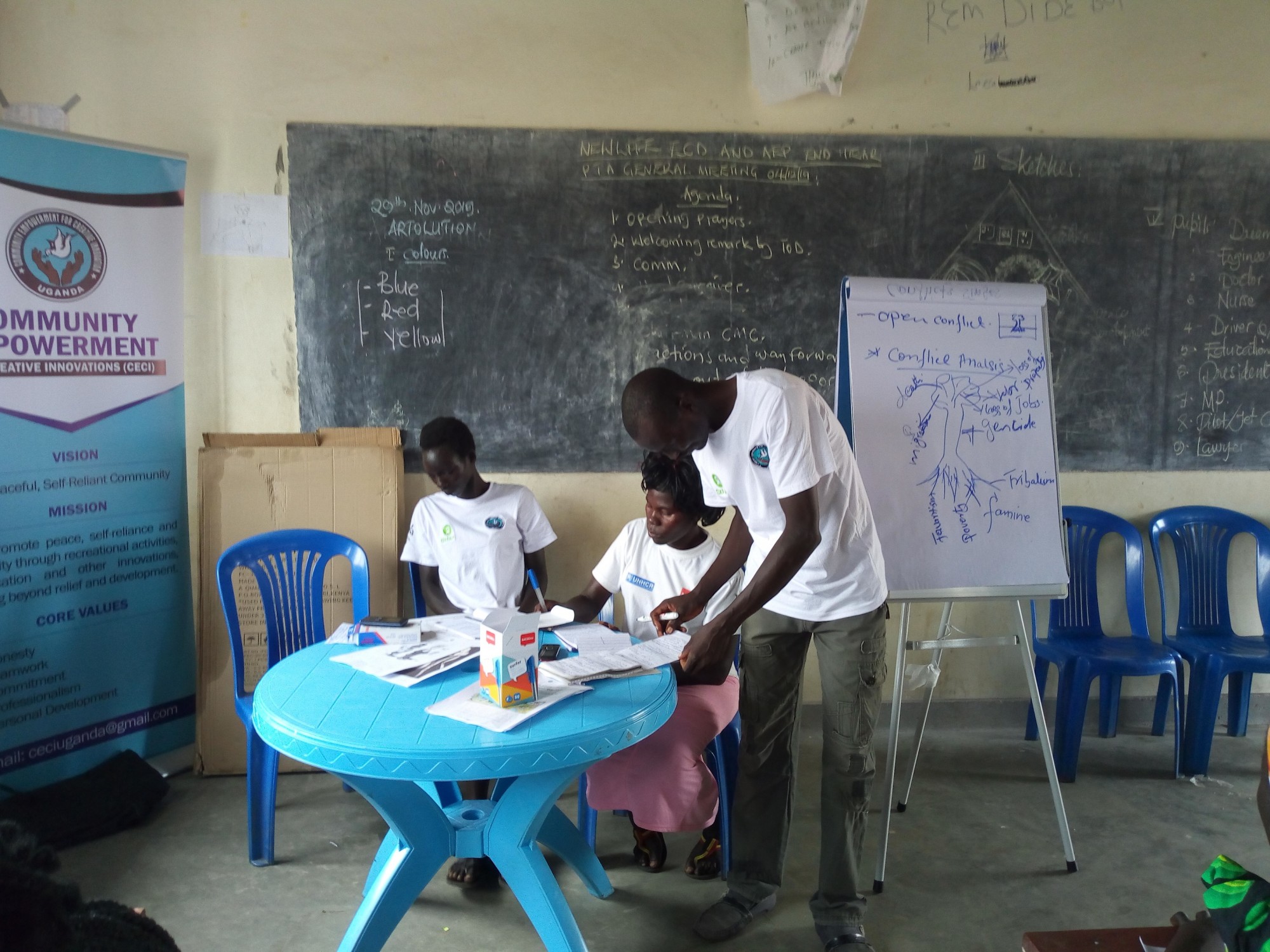 A CECI classroom in action